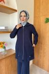 Perihan Tunik Takım  Lacivert