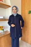 Perihan Tunik Takım  Lacivert