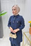 Sabrina Tunik Takım Lacivert