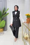 Samira Üçlü Takım Antrasit