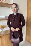 Seniha Tunik Takım Bordo