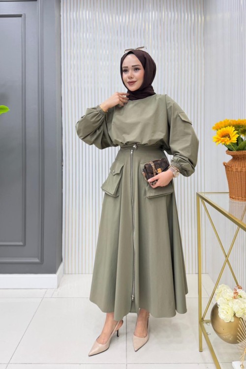 Sertap  Etekli Takım  Haki