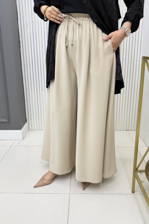 Sevim Pantolon  Krem