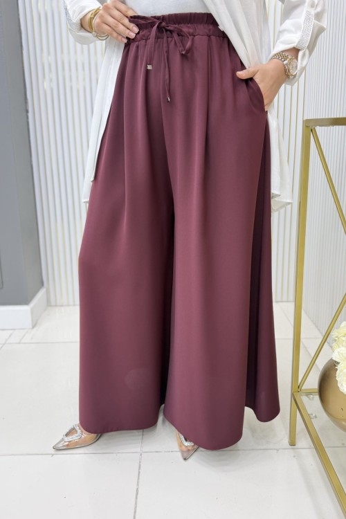 Sevim Pantolon  Bordo
