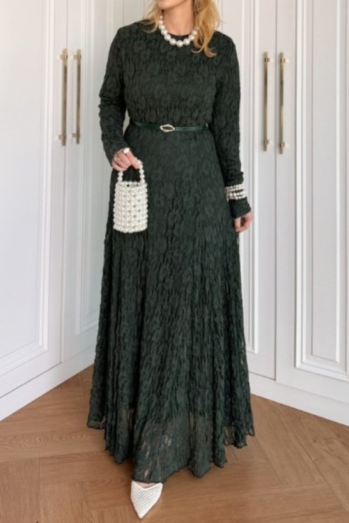 Şeyda Elbise Zümrüt