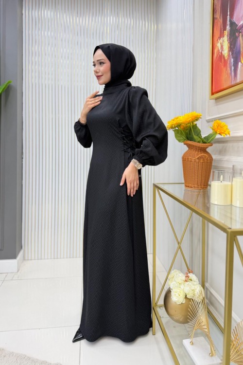 Sibel Elbise Siyah