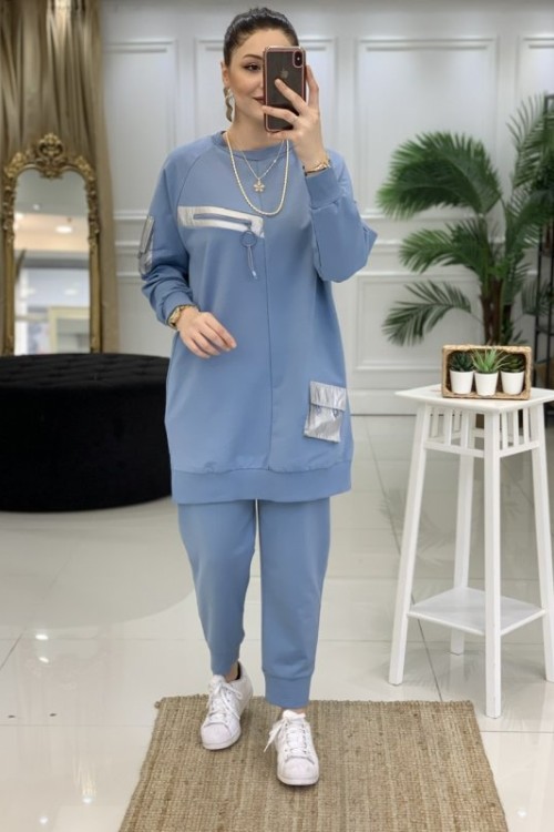 Sofia Spor Takım Bebe Mavisi