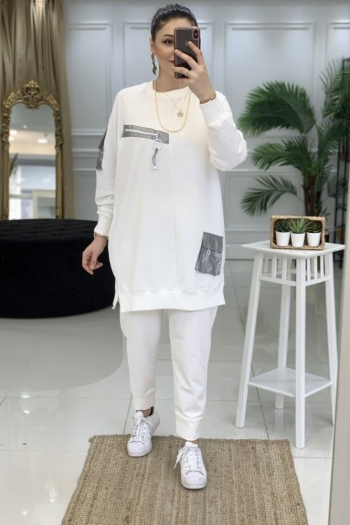 Sofia Spor Takım Beyaz