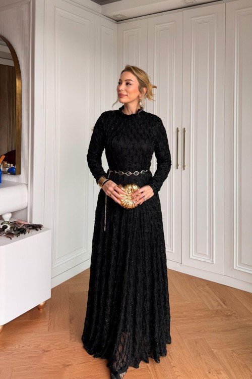 Sümbül Elbise Siyah