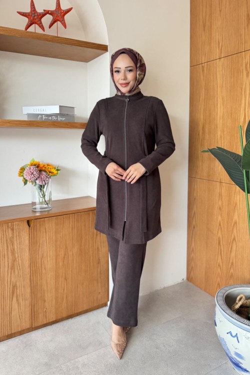 Sümbül Takım Kahverengi