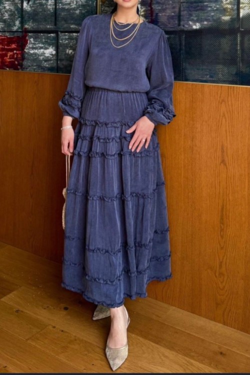 Sümeyye Etekli Takım Lacivert