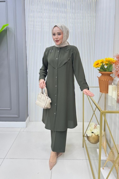 Şura Tunik Takım  Haki