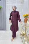 Şura Tunik Takım  Bordo