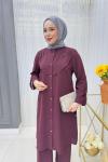 Şura Tunik Takım  Bordo