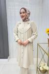 Şura Tunik Takım  Krem