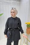 Ülkü Tunik Takım Siyah