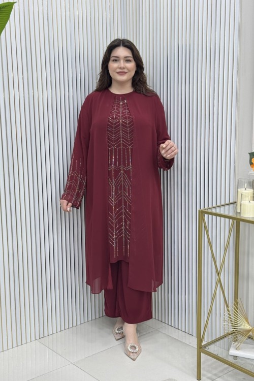 Yağmur Takım Bordo