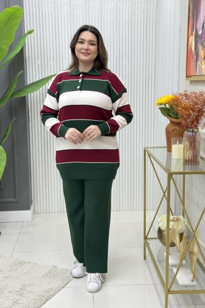 Zerrin Triko Takım  Zümrüt