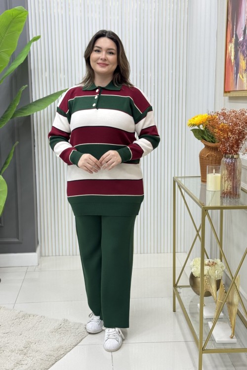 Zerrin Triko Takım  Zümrüt