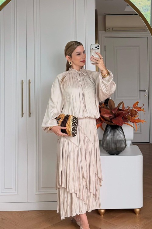 Zeynep  Etekli Takım  Bej