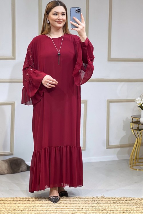 Avşar Elbise Bordo