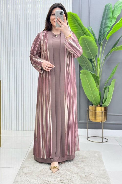 Nisa Elbise Gül