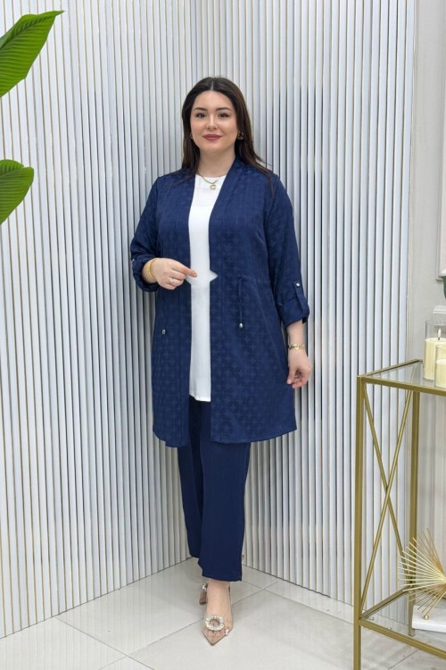 Miray Üçlü Takım Lacivert