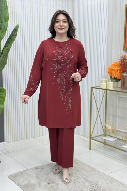Nilda Takım Bordo