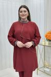 Defne Takım Bordo