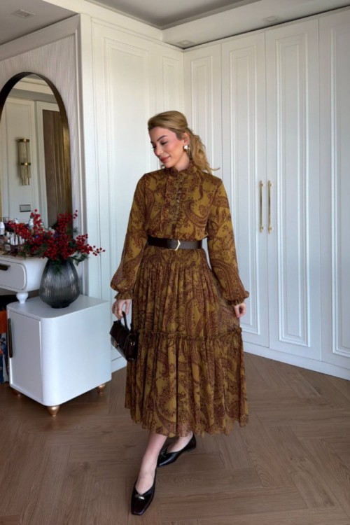 Nurgül Elbise Yeşil