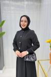 Yasemin  Etekli Takım  Siyah