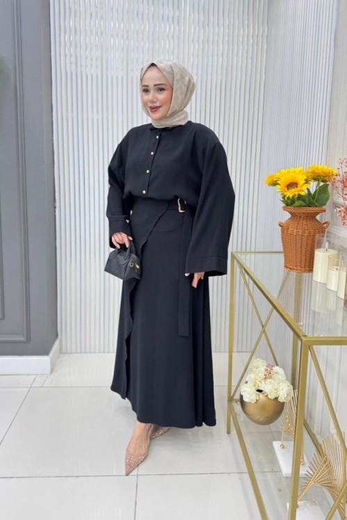 Burcu Etekli Takım  Siyah