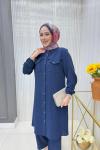 Zamira Tunik Takım Lacivert