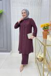 Şura Tunik Takım  Bordo