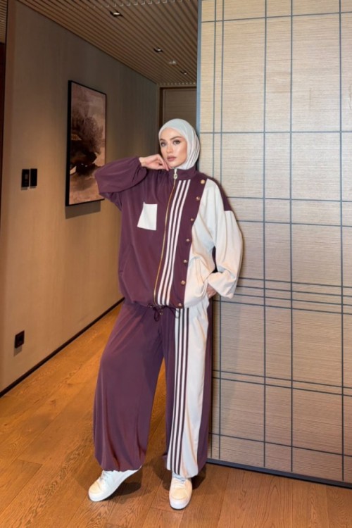 SELMAN PANTOLON TAKIM Bordo