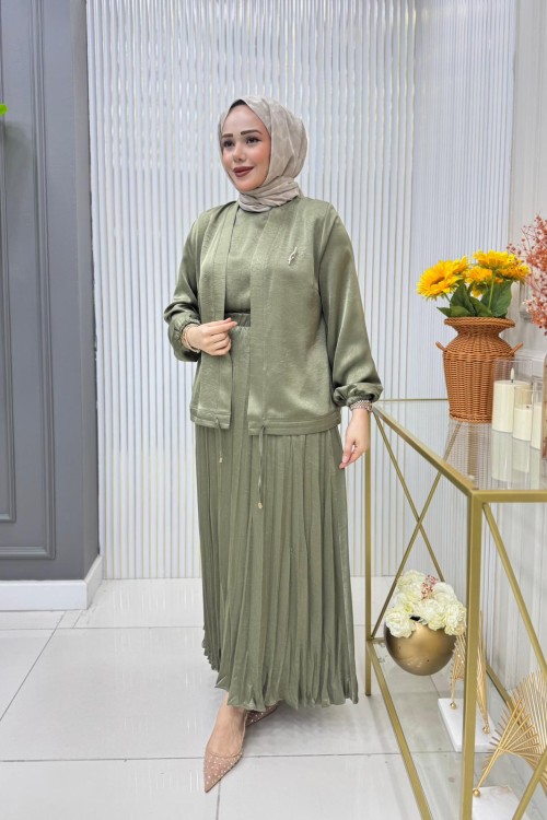 Nehir Etekli Takım Haki